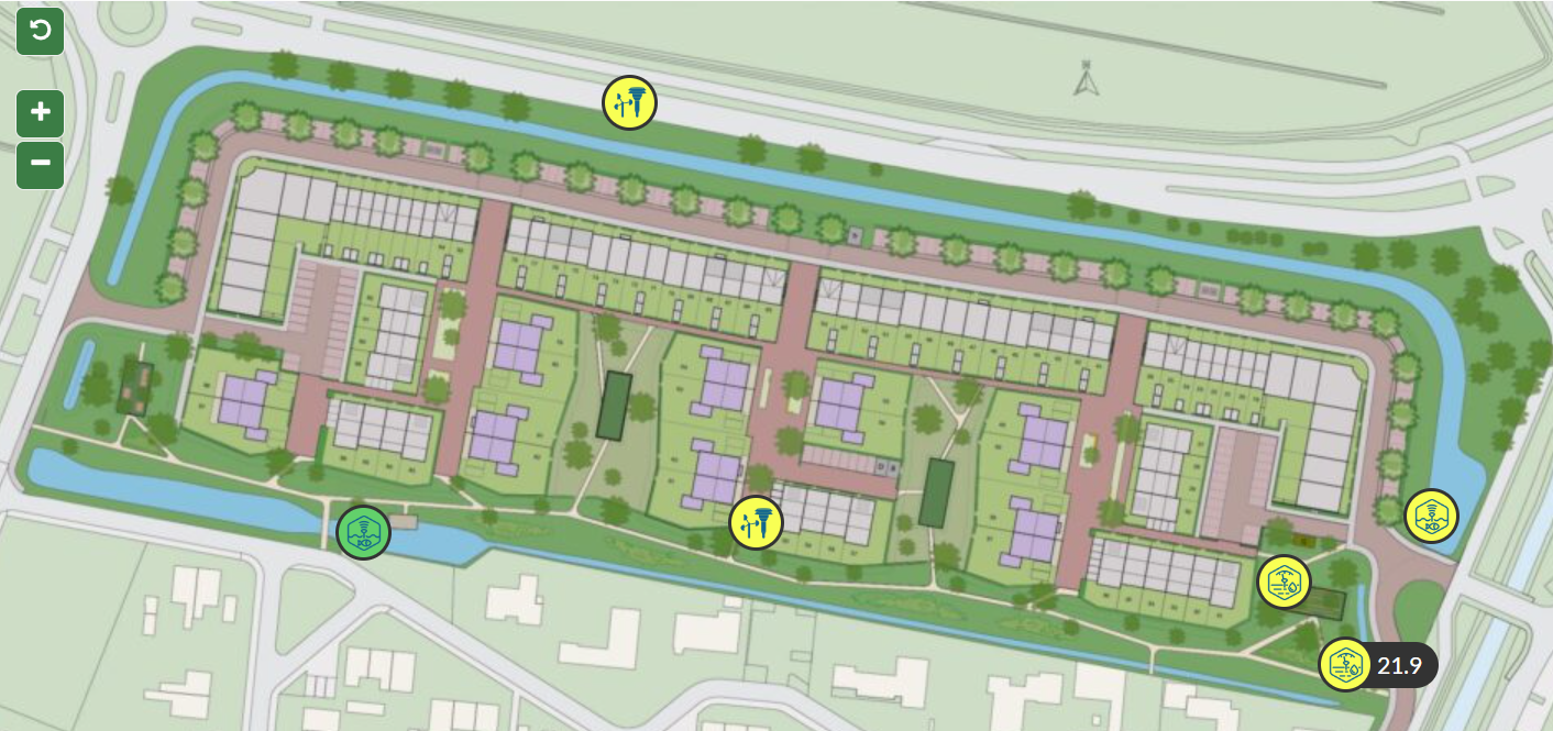 Maanwijk gebruikt Sensorkit Gezonde leefomgeving